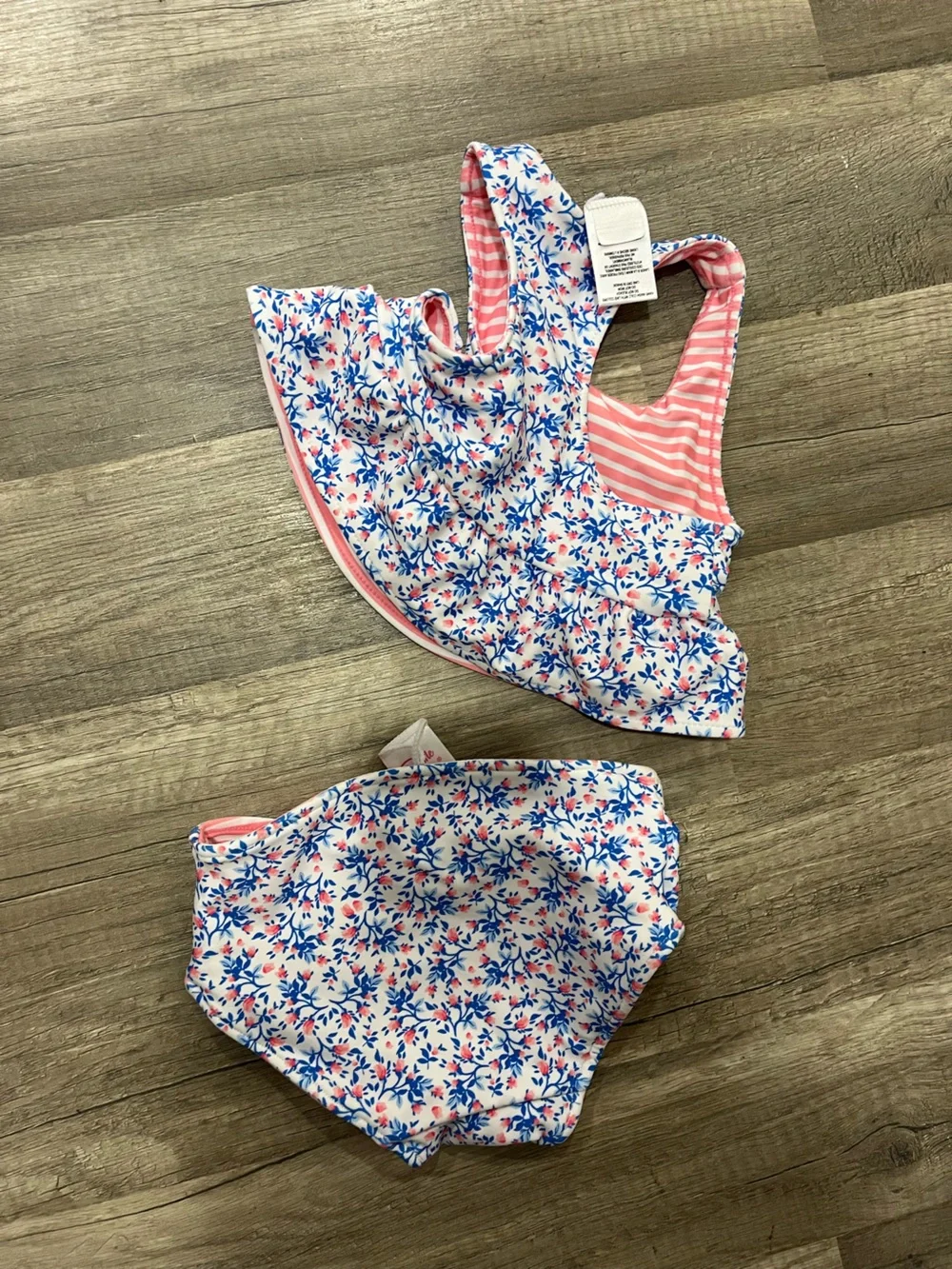 Ruffle Butts reversible swim suit